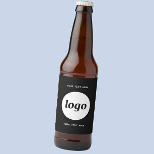 文字シンプル販売促進用ロゴ ビールラベル