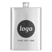 文字シンプル販売促進用ロゴ フラスク (正面)