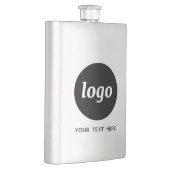 文字シンプル販売促進用ロゴ フラスク (右)