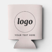 文字シンプル販売促進用ロゴ 缶クーラー (裏面)