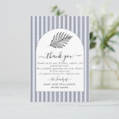 文字スクリプト葬儀サンキューカード サンキューカード (スタンド正面)