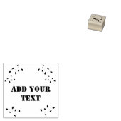 文字スタンプの追加、テキストの追加、ゴム印 ラバースタンプ (押印)