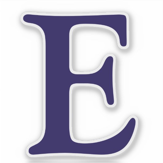 文字ステッカー シール (正面)