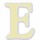 文字ステッカー シール (正面)