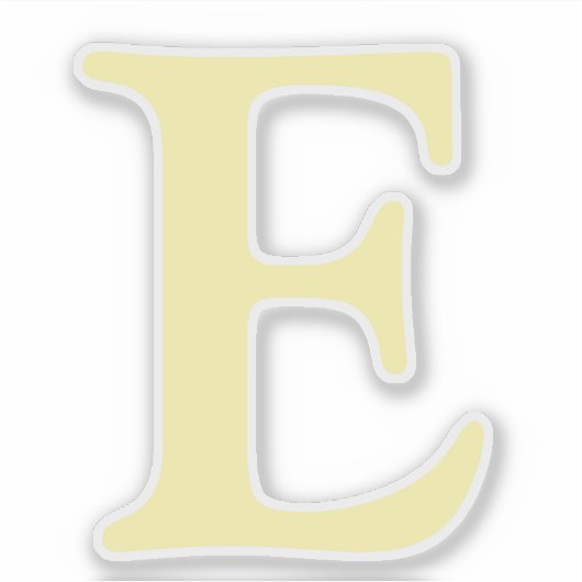 文字ステッカー シール (正面)