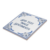 文字タイルの追加、オランダの外観、個人設定 タイル (側面)