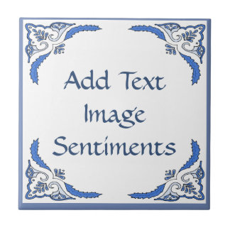 文字タイルの追加、オランダの外観、個人設定 タイル