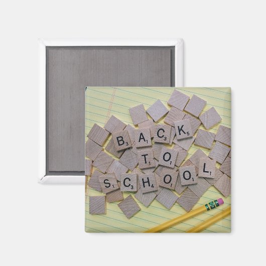 文字タイル マグネット (正面/裏面)