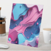 文字テーブルの上記号を追加 台座サイン (インサイチュ)