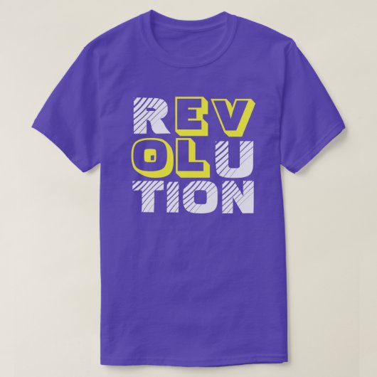 文字デザインな愛改革 Tシャツ (デザイン正面)