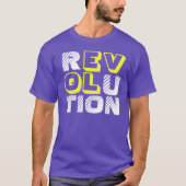 文字デザインな愛改革 Tシャツ (正面)