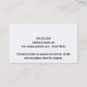 文字デザイン of/ 4 名刺 (裏面)