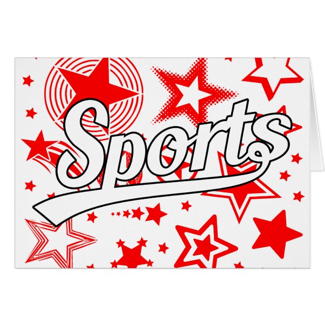 文字デザイン: SPORTS white +自分の文字とアイディア (正面横)
