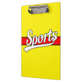 文字デザイン: SPORTS white +自分の文字とアイディア クリップボード (左)