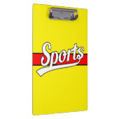文字デザイン: SPORTS white +自分の文字とアイディア クリップボード (右)