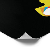 文字ネック症候群カイロプラクティック(単位キログラム) ポスター (角)