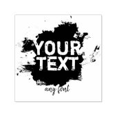 文字パーソナライズされたと画像の乱雑さ セルフインキングスタンプ (デザイン)