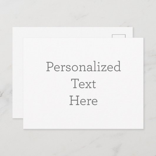 ポストカード, サイズ: スタンダードポストカード, ペーパー: シグネチャーマット, 封筒: なし (正面/裏面)