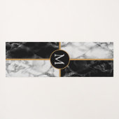 文字パーソナライズされたヨガマット大理石デザイン ヨガマット (裏面(横))
