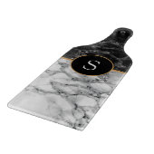文字パーソナライズされた裁断ボード大理石デザイン カッティングボード (角)