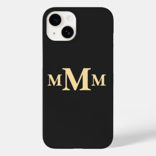 文字パーソナライズされた"M"モノグラムテンプレート Case-Mate iPhone 14ケース