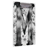 文字パーソナライズされたMフローラ水彩先生 クリップボード (右)