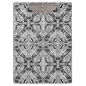 文字パーソナライズされたSフローラ水彩先生 クリップボード (正面)