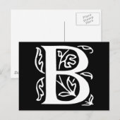 文字ファンシーB ポストカード (正面/裏面)