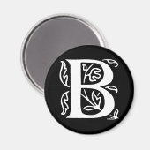 文字ファンシーB マグネット (正面/裏面)