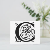 文字ファンシーC ポストカード (スタンド正面)