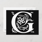 文字ファンシーG ポストカード (正面/裏面)