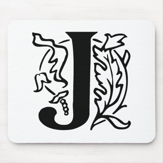 文字ファンシーJ マウスパッド (正面)