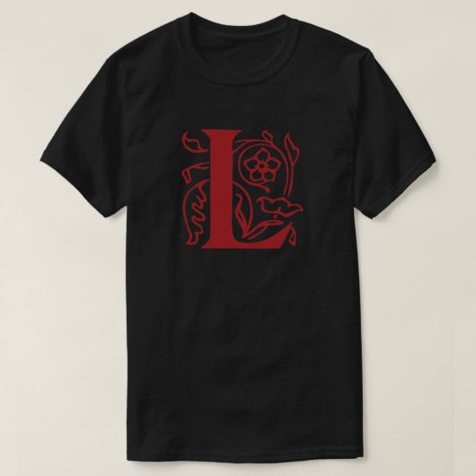 文字ファンシーL Tシャツ (デザイン正面)