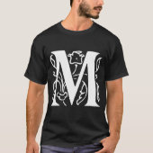 文字ファンシーM Tシャツ (正面)