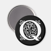 文字ファンシーQ マグネット (正面/裏面)