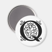 文字ファンシーQ マグネット (正面/裏面)