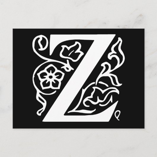 文字ファンシーZ ポストカード (正面)