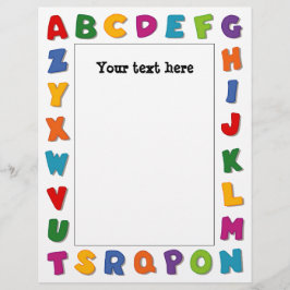 文字フレームフラットシート