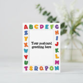 文字フレーム ポストカード (スタンド正面)