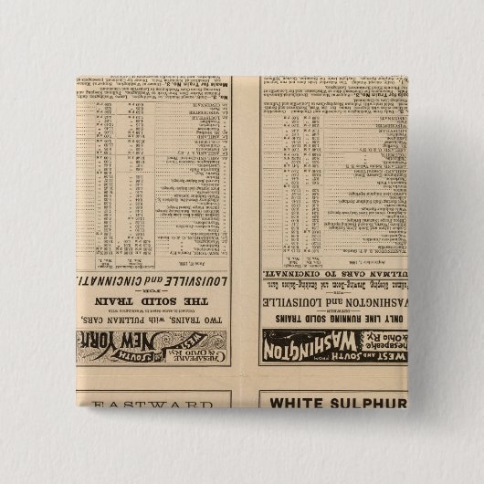 文字ページチェサピークとオハイオリー 缶バッジ (正面)