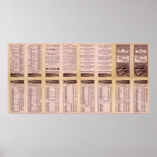 文字ペー素晴らしジWabashルート ポスター (正面)