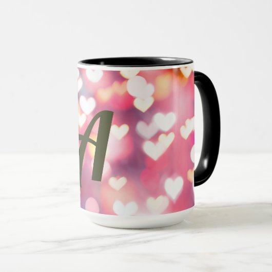 文字マグ マグカップ (正面右)