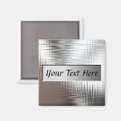 文字メタルプレートマグネットの追加 マグネット (正面/裏面)