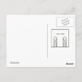 文字メッセージ ポストカード (裏面)