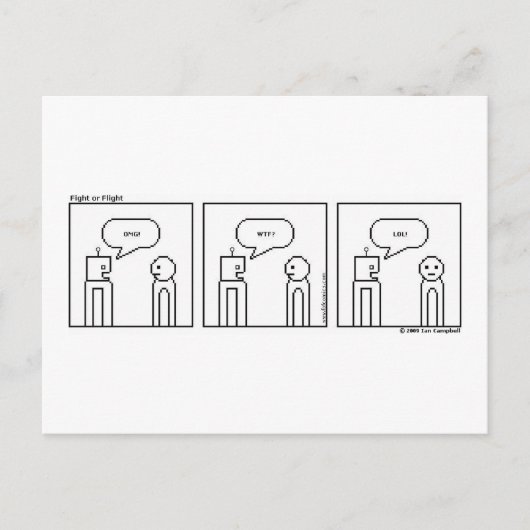 文字メッセージ ポストカード (正面)