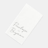 文字モダンの手書き文字の白黒結婚設定 (コーナー)