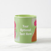 文字ルースターマグ マグカップ (中央)