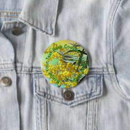 文字ワトル&ガムのア葉イセンバッジの追加 缶バッジ