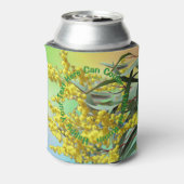 文字ワトル&ガムの追加離れオージースタブホルダー 缶クーラー (缶裏面)