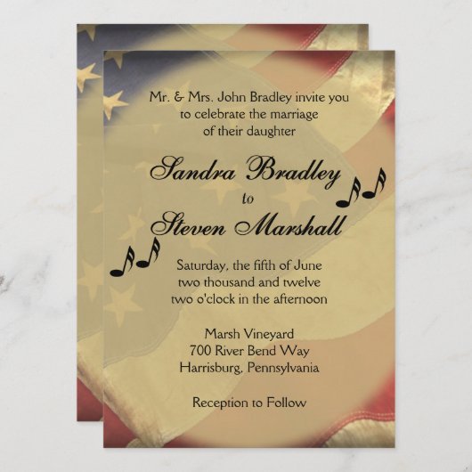 文字不完全 招待状 (正面/裏面)